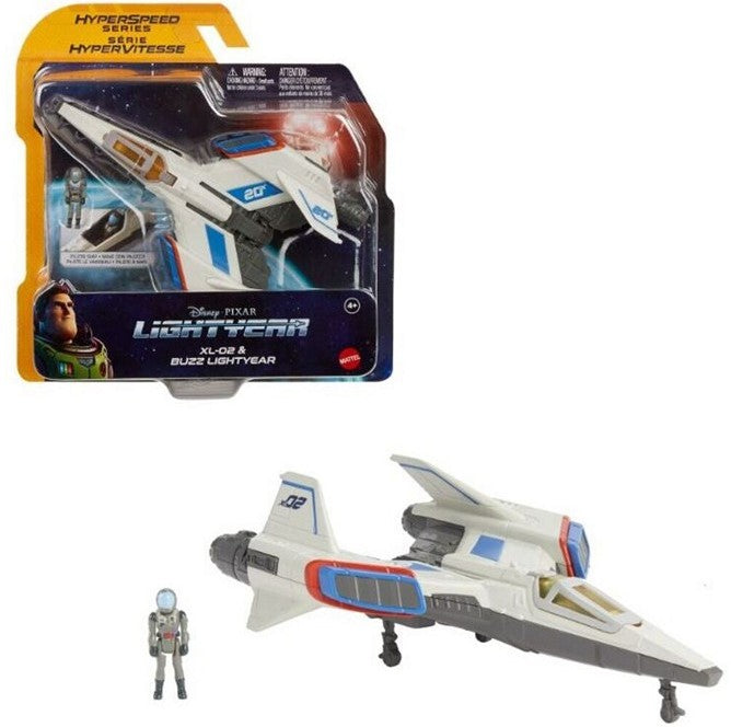 Vaisseau Spatial Disney Lightyear Hyperspeed avec Mini Figurine vendu à l'unite