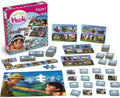 Coffret 4 en 1 Jeux de Société Heidi Studio 100 27x27cm