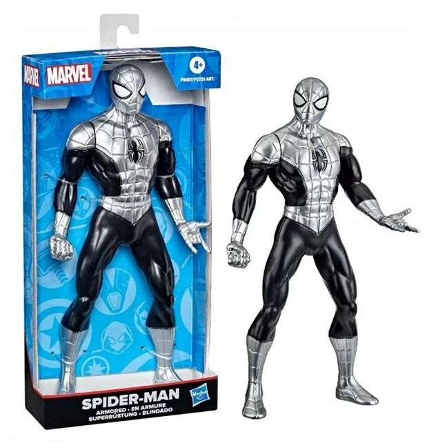 Figurine Spider-Man Armuré Marvel 24cm Boîte-Vitrine 13x5x25cm