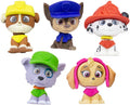 Mallette Puzzle Palz 5 Figurines Gommes 3D La Pat' Patrouille 13x23cm