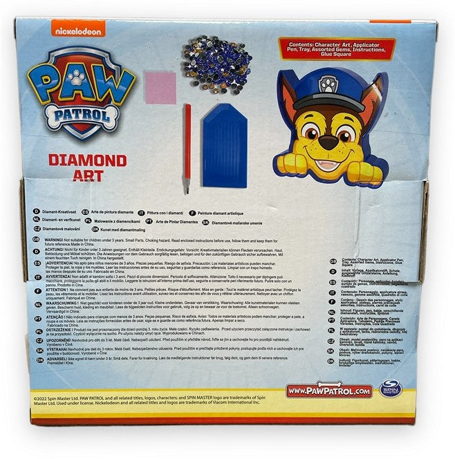 Kit Diamond Art Chase La Pat' Patrouille 18x18cm