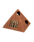 Déco Aquarium Egypte Pyramide 16 Aquavie Résine Zen Terrarium 16 x 16 x 12,5 cm
