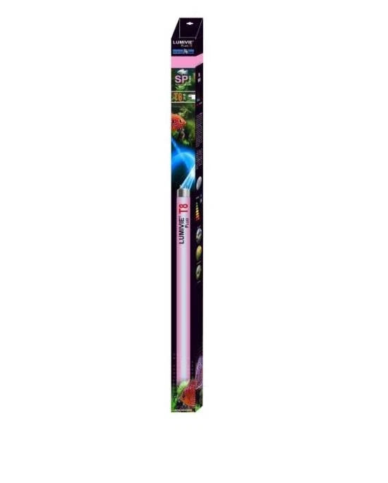 Tube néon Aquavie Lumivie T8 SP Rose 15W 45 cm pour aquarium -