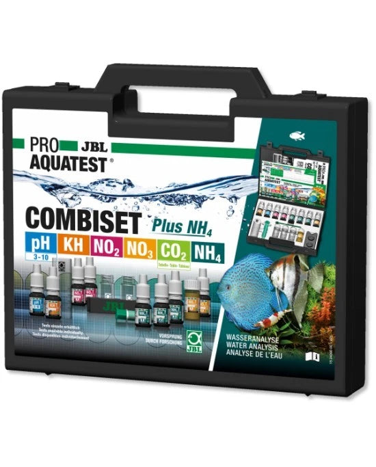 JBL ProAquaTest CombiSet Plus NH4 - Mallette Analyse Eau Aquarium - Complet