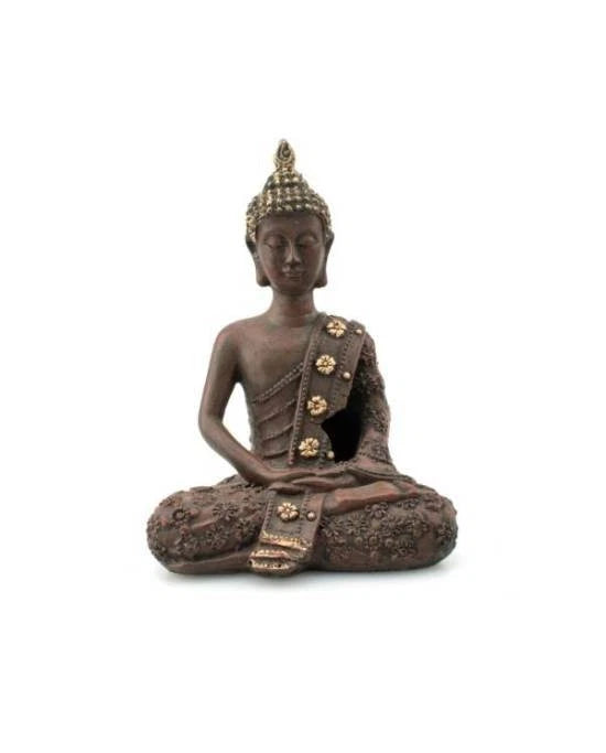 Décoration Zen Bouddha Aquavie en Résine pour Aquarium et Terrarium 10,5x7x14,5