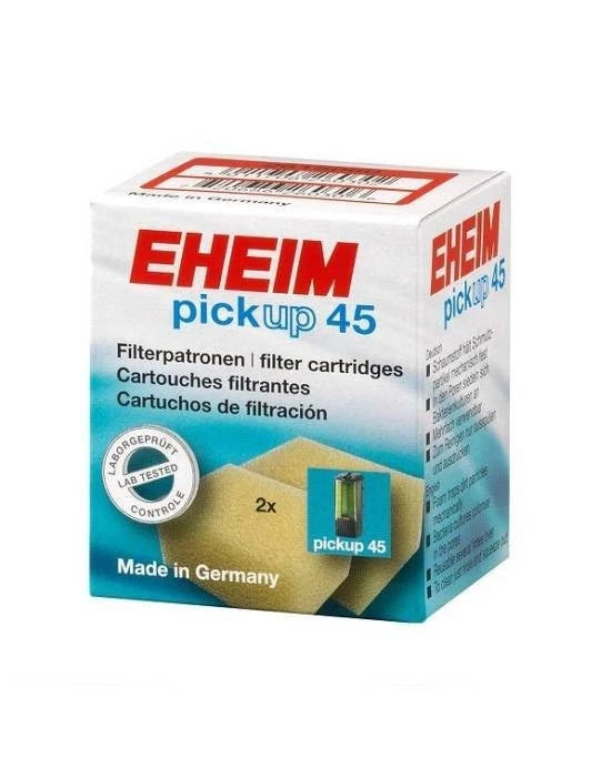 Eheim Cartouche Filtrante Pickup 45 x2 Mousse Charbon Aquarium 2617040