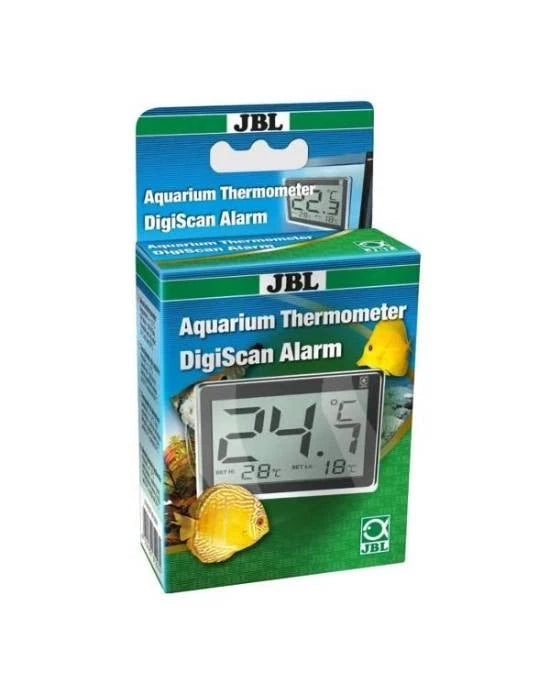 Thermomètre aquarium jbl digiscan alarm digital sonde température alarme