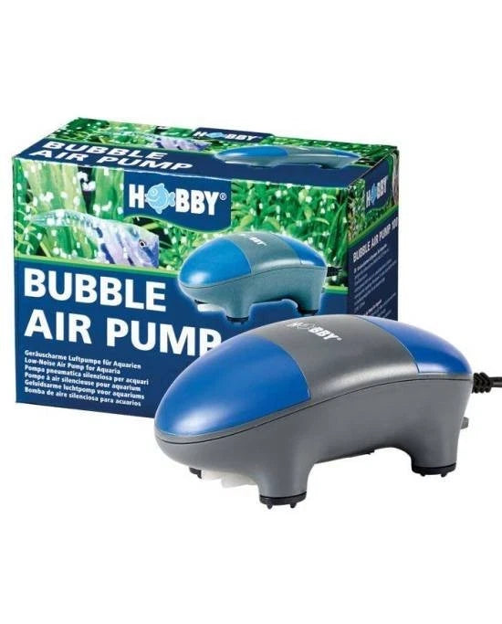 Hobby Bubble Air Pump 300 Pompe à Air Aquarium Silencieuse - Double Sortie Pro