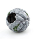 Décoration Aquarium Habitat Dôme 13 Résine Grise Aquavie Design 12,7cm