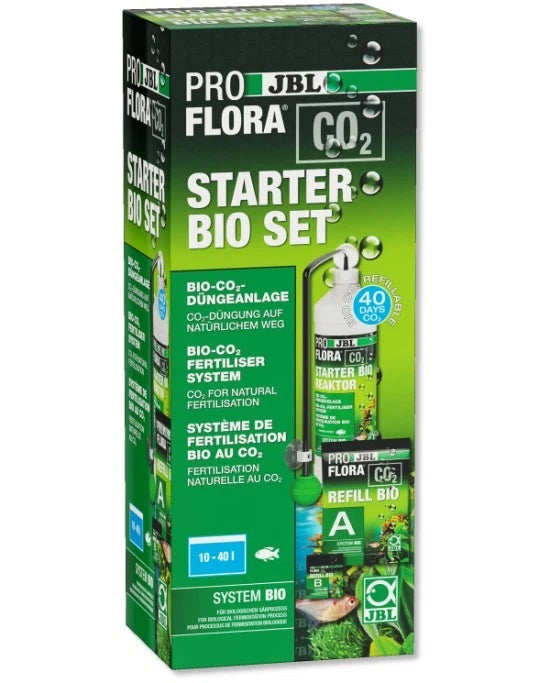 JBL Proflora CO2 Starter Bio Set | Kit CO2 Naturel Débutant Aquarium 10 à 40L