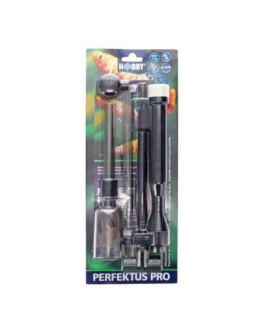 Hobby Perfektus PRO Aspirateur de Fond à Piles pour Aquarium - Nettoyant Gravier
