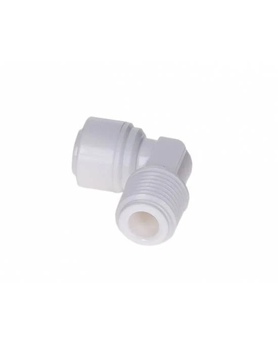 AVT Raccord Coude en L Mâle DN8 vers Tuyau 1/4" (6,35mm) - Connecteur Osmoseur