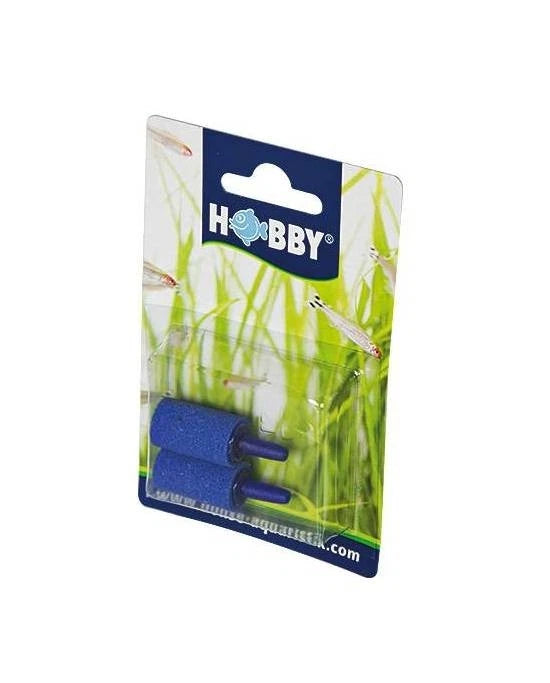 Hobby Diffuseur d'Air Cylindrique 25x15 mm (x2) - Bulleur Aquarium Fine Bulle