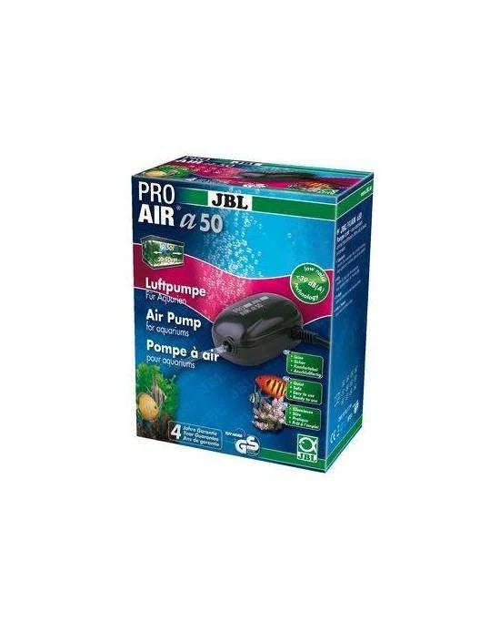 JBL ProAir a50 Pompe à Air Aquarium Silencieuse 50L/h - Compresseur Oxygène 2,3W