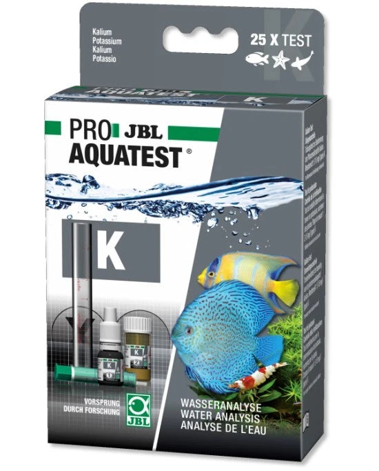 JBL ProAquaTest K - Test Potassium Haute Précision pour Aquarium d'Eau Douce