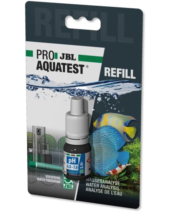 JBL ProAquaTest pH 6.0-7.6 Recharge - Test Précision Eau Douce Aquarium Neuf