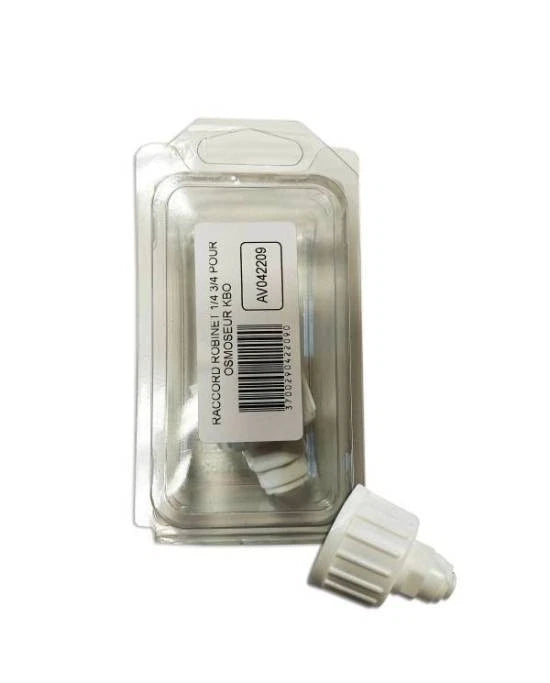 Aquavie Raccord Robinet 3/4 vers 1/4 pour Osmoseur KBO Connecteur Alimentation