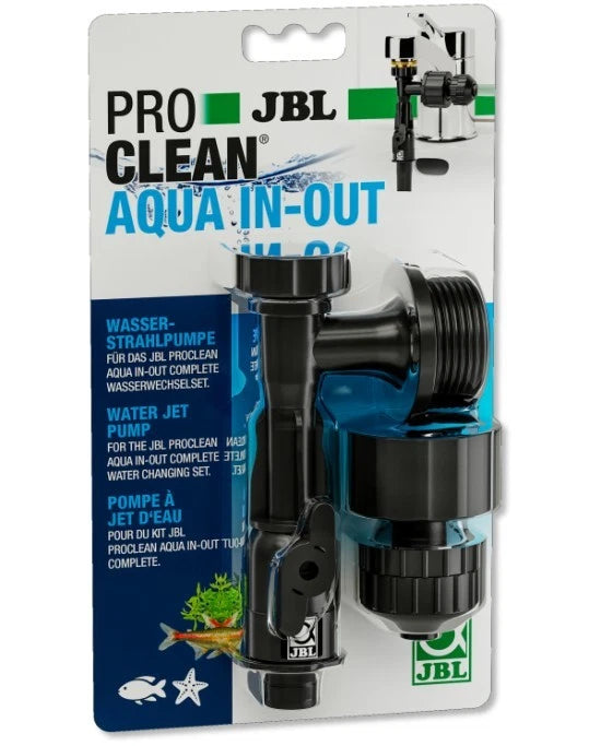 JBL ProClean Aqua In-Out Pompe à Jet d'Eau - Vidage et Remplissage Aquarium Neuf