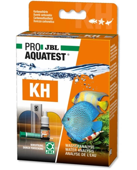 JBL ProAquaTest KH - Test Dureté Carbonatée Eau Douce et Mer Aquarium Bassin