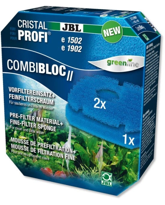 JBL CombiBloc II Mousses Préfiltration pour CristalProfi e1502 e1902 Filtre