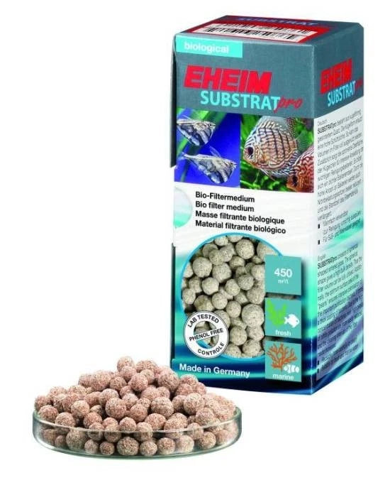 Eheim Substrat Pro 250ml Masse Filtrante Biologique Aquarium Eau Douce et Mer