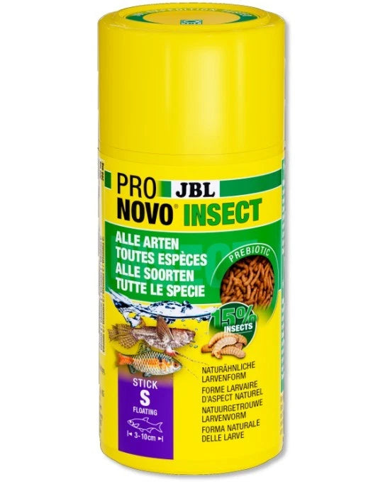 JBL Pronovo Insect Stick S - 100mL - Aliment naturel à base d'insectes pour poisson