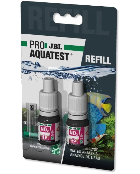 JBL ProAquaTest NO2 Recharge - Test Nitrites Précision Eau Douce Mer Aquarium