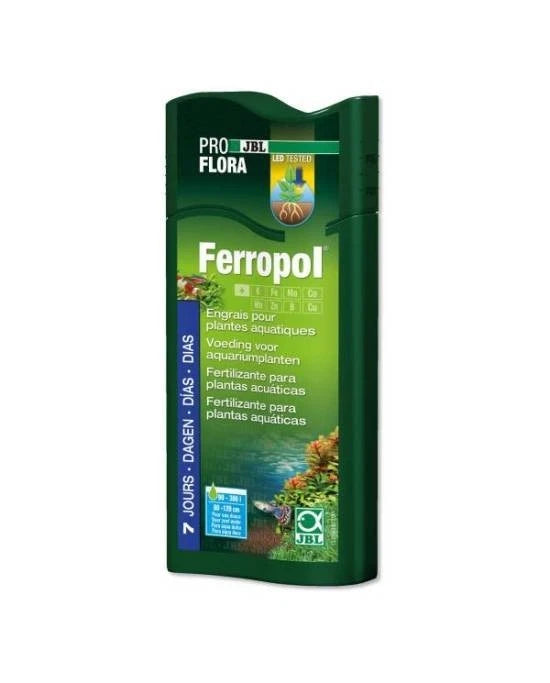 JBL Proflora Ferropol 500mL - Engrais Liquide Complet pour Plantes Aquarium