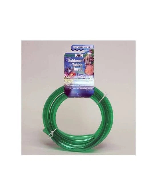 JBL Tuyau Aquarium 16/22 mm Vert - Longueur 2,5 m - Tuyau Souple Haute Qualité