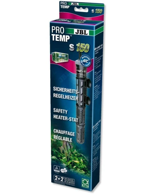 JBL ProTemp S 150W Chauffage Aquarium 90-200L Précision Panier Protection