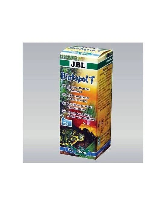 JBL Biotopol T 50mL - Conditionneur d'Eau pour Tortues et Reptiles