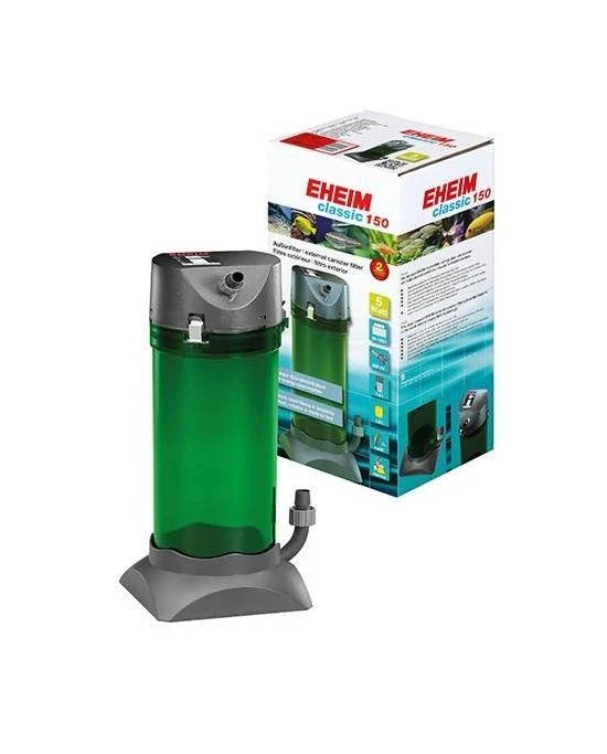 EHEIM Classic 150 Filtre Extérieur Aquarium 50-150L Pompe Silencieuse 2211