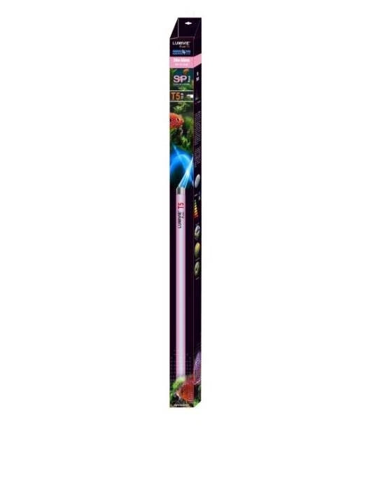 Tube néon Aquavie Lumivie T5 SP Rose 24W 55 cm pour aquarium