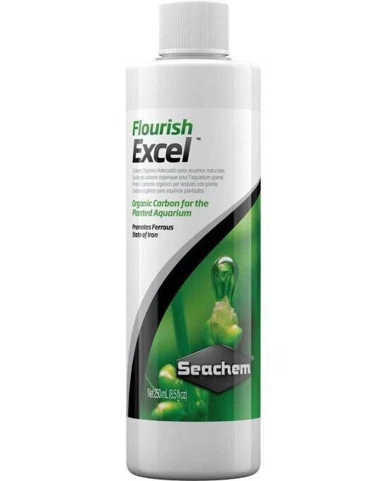 Seachem Flourish Excel 250mL - Source de Carbone Organique pour Plantes