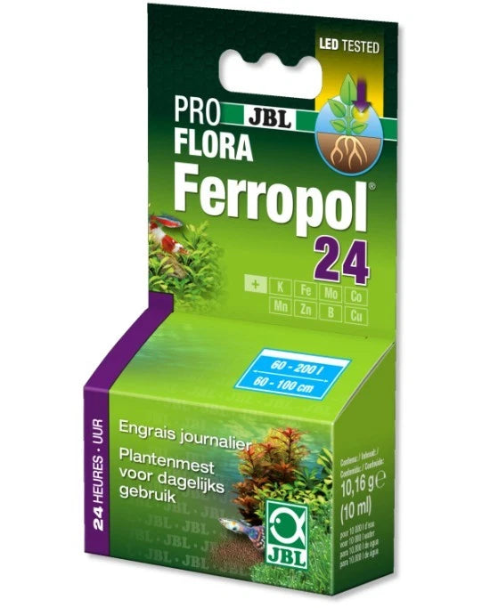 JBL Ferropol 24 10mL - Engrais Journalier pour Plantes d'Aquarium