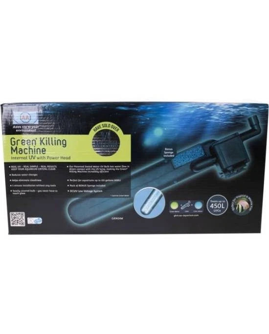 AA Aquarium Stérilisateur UV 24W Interne G24 - Clarificateur Eau Cristalline