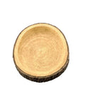 Abreuvoir Résine Bois Rond Aquavie - 12,5x12x1,5 cm - Gamelle Plate Terrarium