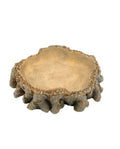 Abreuvoir Résine Racine Aquavie - 17,5x17x4 cm - Gamelle Naturelle Terrarium