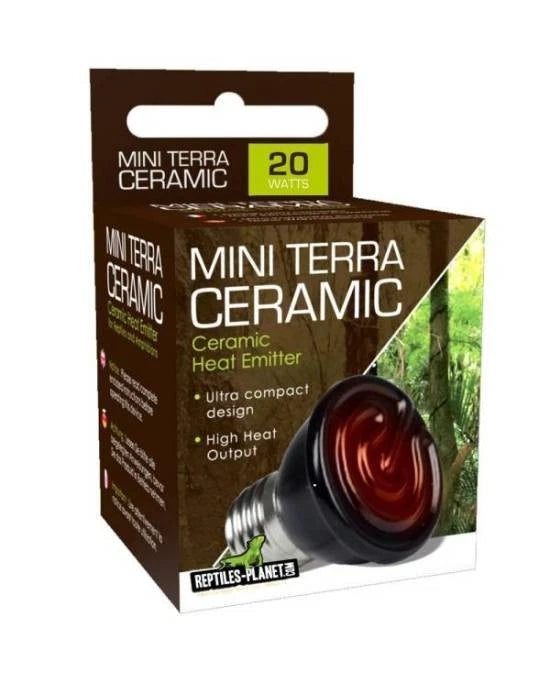 Ampoule Chauffante Céramique Reptiles Planet - Mini Terra Ceramic - 20W