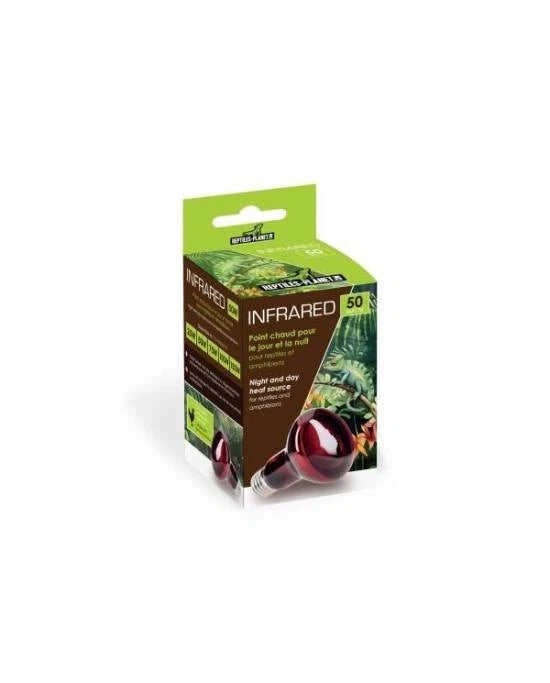 Ampoule Chauffante Infrarouge - Reptiles Planet - Infrared - 50W