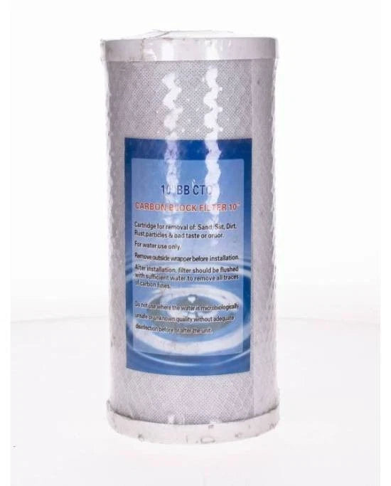 Aquavie Pré-filtre Charbon Actif 10x4,5'' pour Big Blue - Cartouche Haut Débit