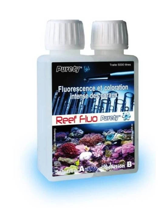 Aquavie Reef Fluo Purety 2x125ml – Intensificateur de Fluorescence et Coloration