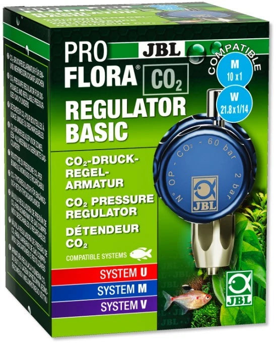 JBL Proflora CO2 Regulator Basic | Détendeur Compact Haute Précision pour Aquariu