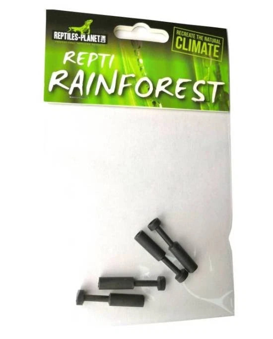 Bouchons de fermeture Reptiles Planet pour Repti Rainforest - Lot de 4