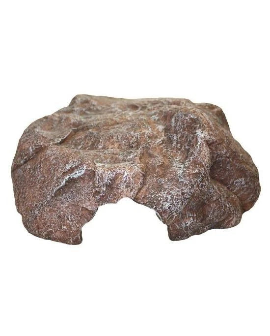 Cachette Rock Den Wide Entrance L Komodo Décoration Naturelle pour Terrarium