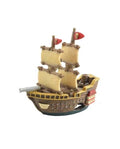 Déco Aquarium Bateau Pirate Kid Aquavie Résine Épave Navire 14 x 6 x 14 cm