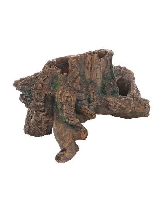 Décor Aquarium Hobby Cavité dans tronc d’arbre 2 - 30 x 15 x 22 cm - Grotte Tron