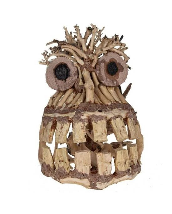 Décoration Aquavie Crazy Bos PM Bois Naturel Aquarium Terrarium Design Fun
