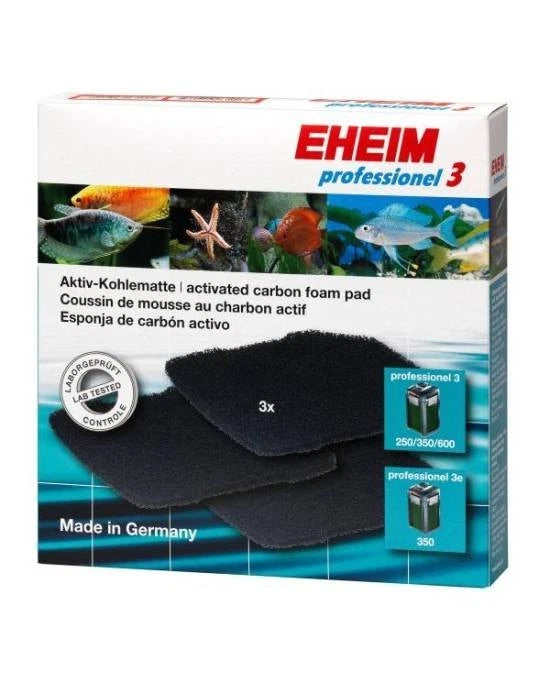 EHEIM 2628220 Coussins de Charbon Actif Professionel 4+ 250/350/600 et 4e+ 350 -