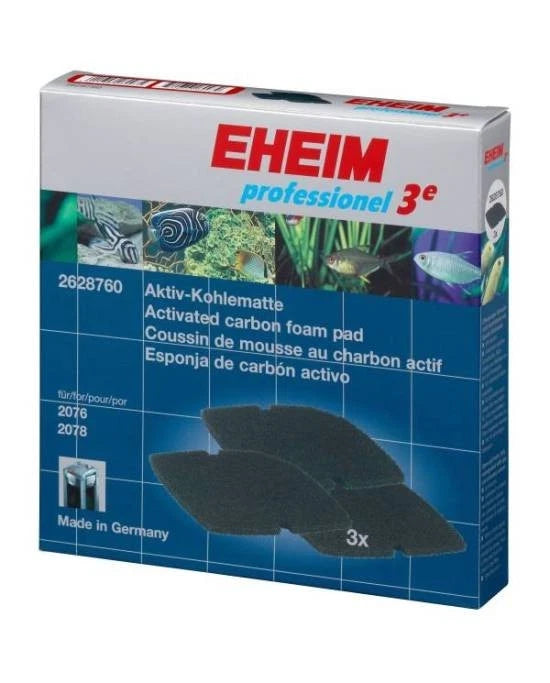 EHEIM 2628760 Coussins de Charbon Actif Professionel 3e 450/700/600T - Lot 3